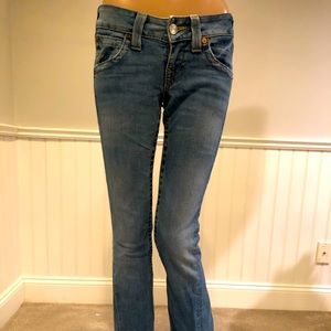 True religion fitted jeans